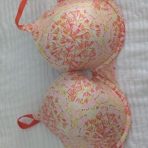 Victoria's secrets lined deni bra sequin